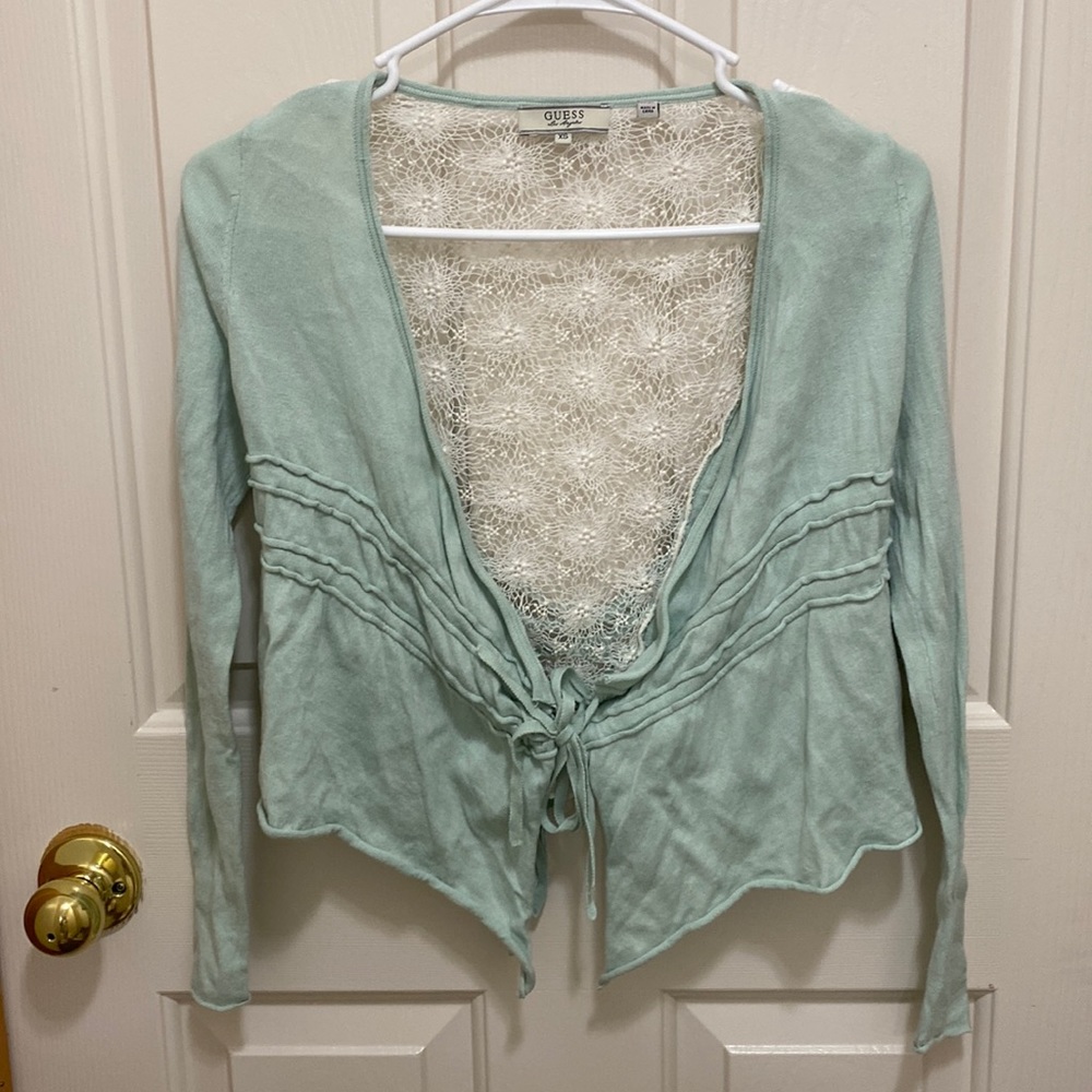 Guess cropped cardigan